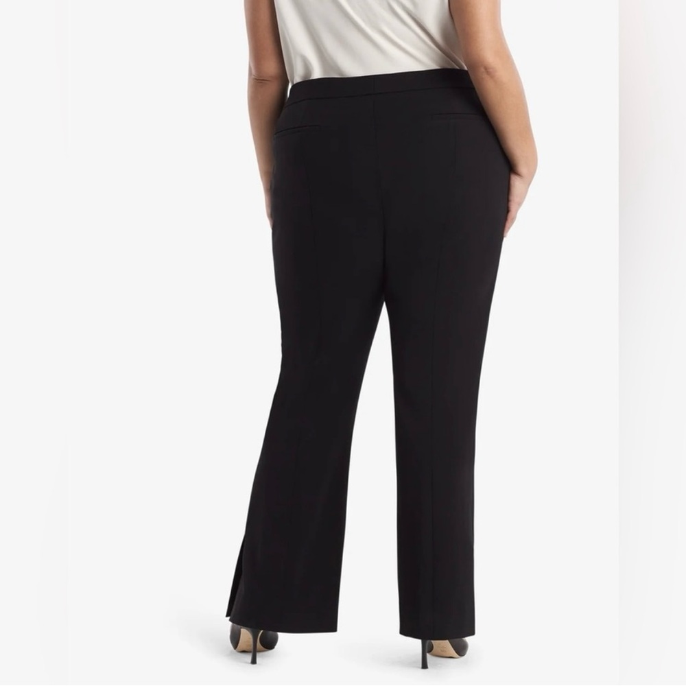 MM Lafleur Classic Black Trousers Womens Size +2 Close to a US 2X